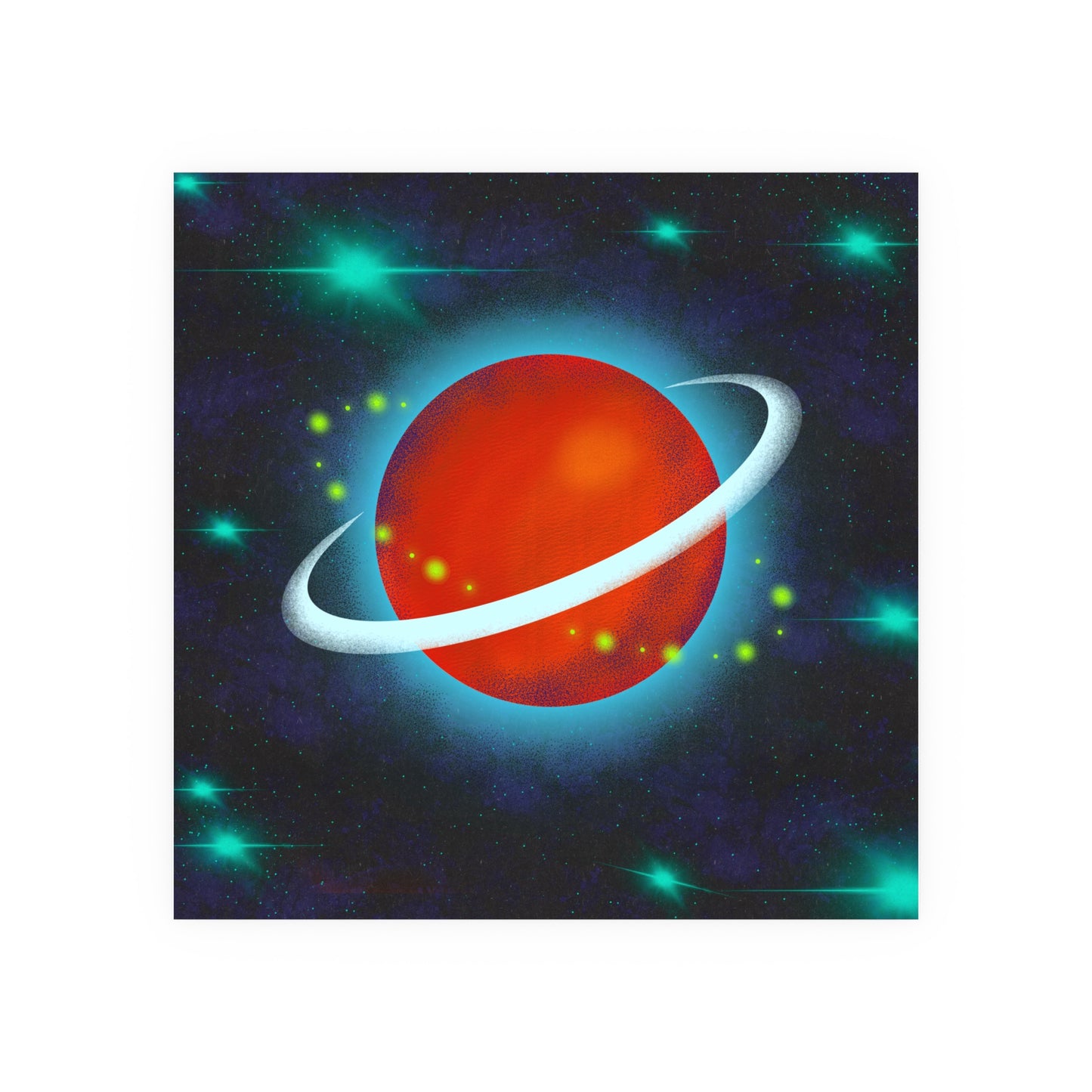 My World Poster - Solar Ember