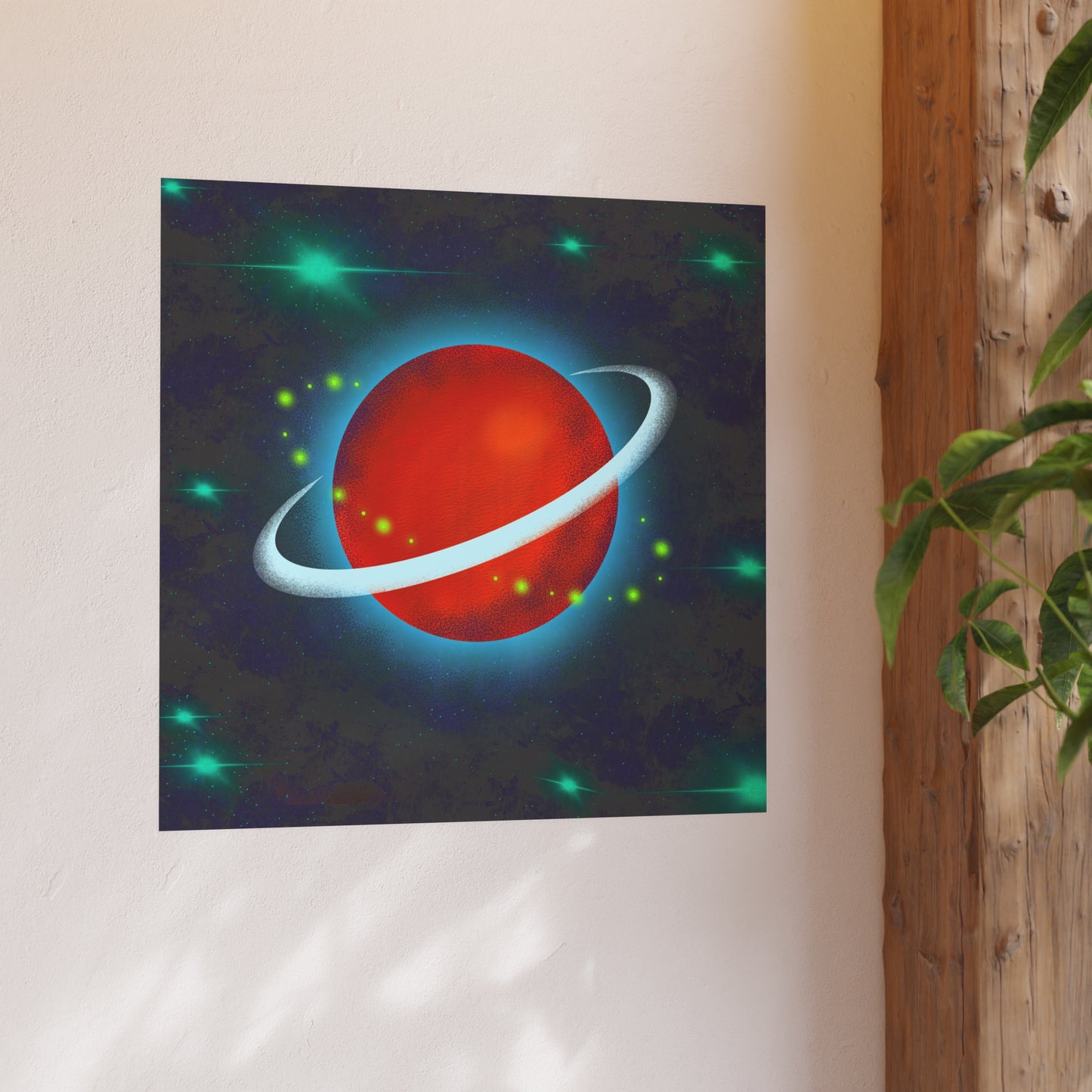 My World Poster - Solar Ember