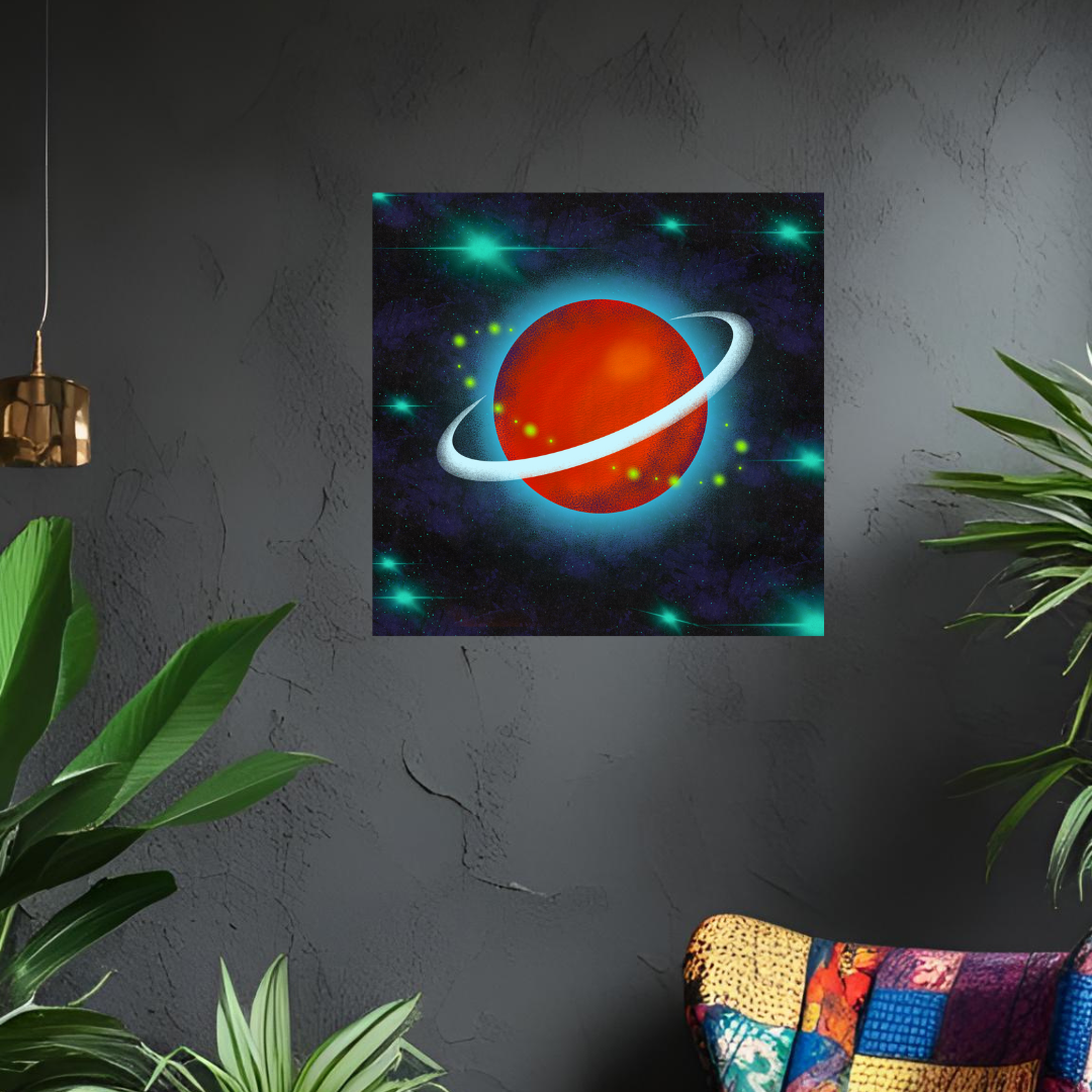 My World Poster - Solar Ember