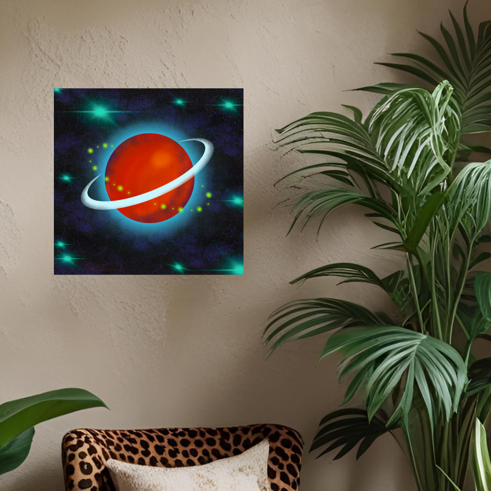 My World Poster - Solar Ember